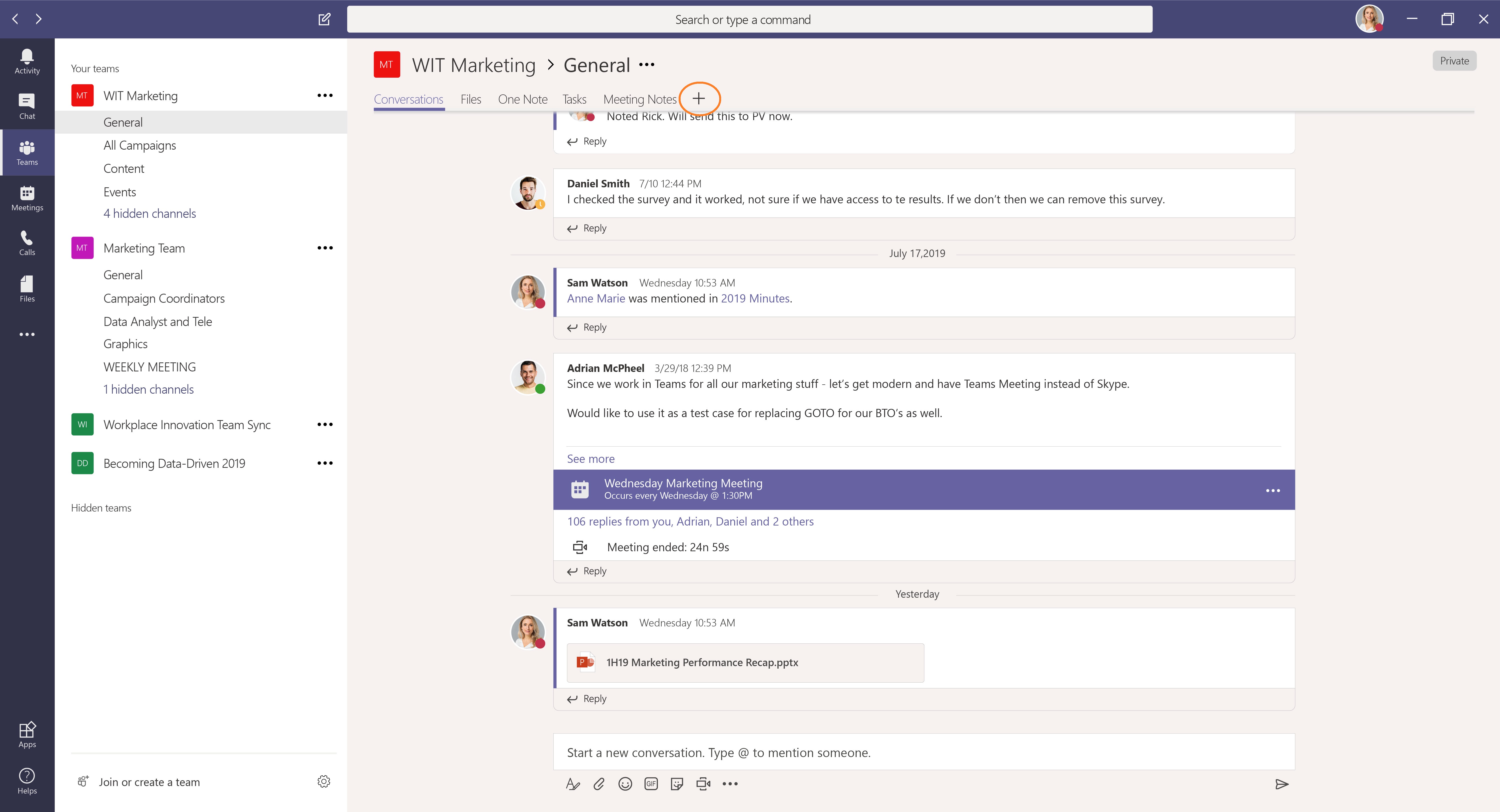 Work smarter by integrating your apps to Microsoft Teams